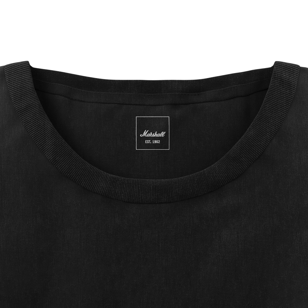 Marshall Script Logo 純棉 T Shirt